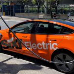Tesla electric vehicle