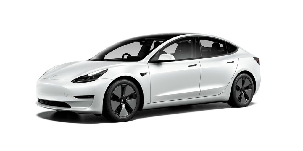 tesla model 3 EV car hire