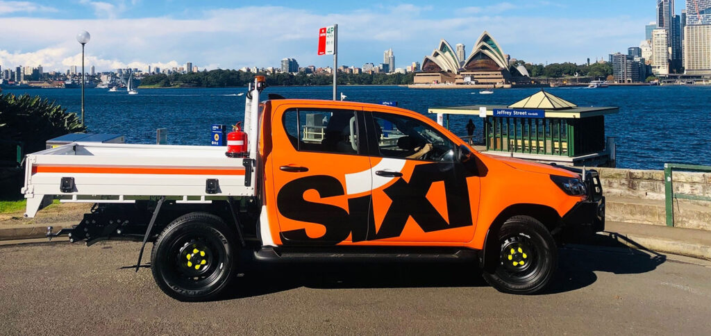 SIXT ute hire