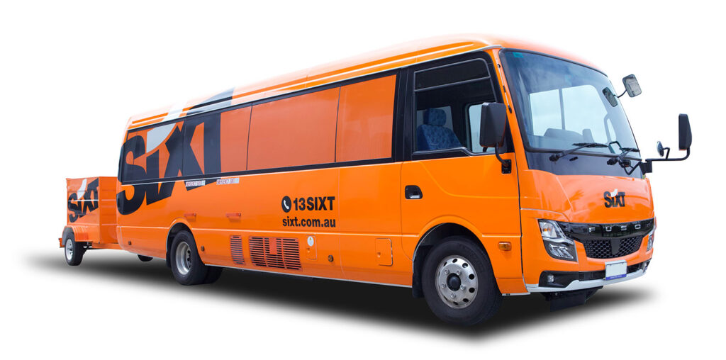 Bus rental from Sixt