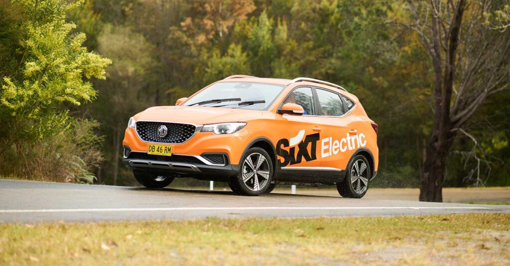 SIXT electric vehicle rental