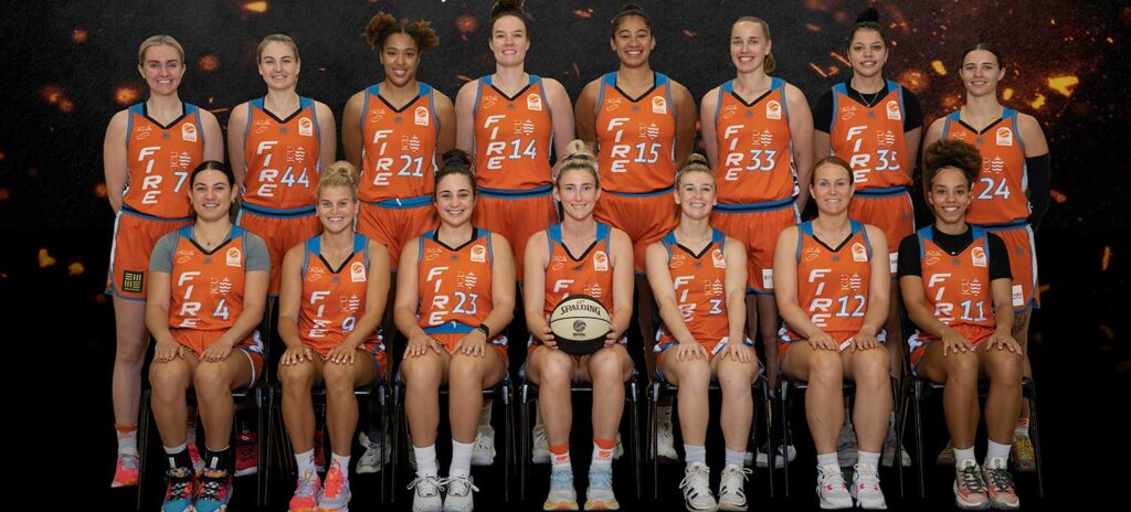 Townsville Fire sponsored by SIXT car rental