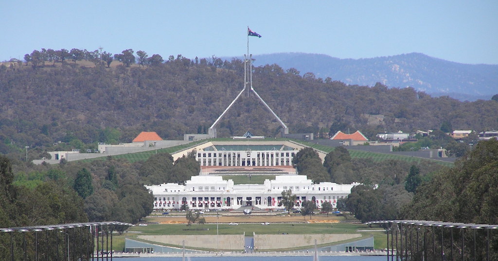 Canberra parliament house